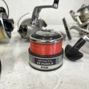 E341 釣具 リール まとめ売り RYOBI リョービ Daiwa ダイワ PRO MARINE 他 動作未確認 フィッシングの画像6