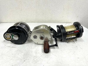 E346　釣具　リール　まとめ売り　OLYMPIC　SHIMANO　シマノ　Bantam　1000L　Isomatic　4000R　動作未確認　フィッシング