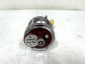 E347　釣具　リール　DAIWA　ダイワ　Sea-line　No.24　シーライン　動作未確認