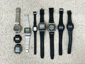 A496　CASIO カシオ 腕時計 まとめ売り メンズ レディース AQW-100 F-91W DB-2000 F-91W WV-59J LQ-142 LIN-163 他