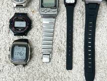 A496　CASIO カシオ 腕時計 まとめ売り メンズ レディース AQW-100 F-91W DB-2000 F-91W WV-59J LQ-142 LIN-163 他_画像3