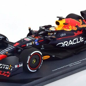 Spark 18s776 1/18 2022年11月アブダビGP 優勝モデル オラクル レッドブル・レーシング Oracle Red Bull RB18 #1 Max Verstappenの画像1
