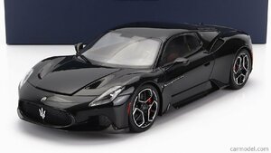 BBR 1/18 2020 year of model Maserati MASERATI - MC20 GLOSS BLACK ROOF 2020 - NERO ENIGMA black * gloss black roof 