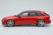 GT Spirit 1/18 ミニカー レジン プロポーションモデル 021年モデル アウディ AUDI RS 6 BY MTM (Motoren Technik Mayer) レッド_画像3