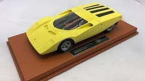 Top Marques トップマルケス 1/18 レジン プロポーションモデル 1969年トリノショー フェラーリ Ferrari 512S Berlinetta Concept イエロー