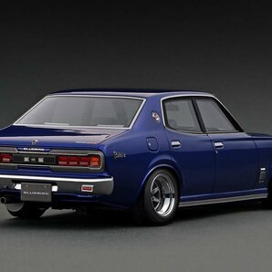 Ignition Model IG3173 イグニションモデル 1/18 ミニカー レジン プロポーションモデル Nissan Bluebird U 2000GTX (G610) Blue Metallicの画像2