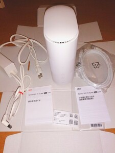 [ZTE] Speed Wi-Fi HOME 5G L11 au ホームルーター 型番ZTR01