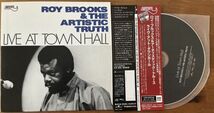 ◎紙ジャケ◎Roy Brooks & The Artistic Truth/Live At Town Hall【2008/JPN盤/CD】_画像1