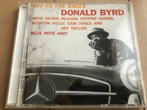 ◎Donald Byrd/Off To The Races【2004/JPN盤/CD】
