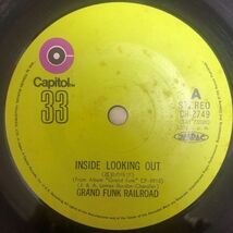 ○Grand Funk Railroad/INSIDE LOOKING OUT//PARANOID【1971/JPN盤/7inch】_画像1