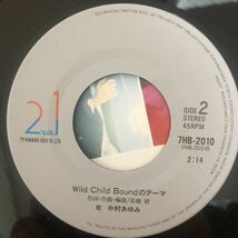 ■中村あゆみ/ROLLING AGE//WILD CHILD BOUNDのテーマ【987/JPN盤/7inch】_画像4