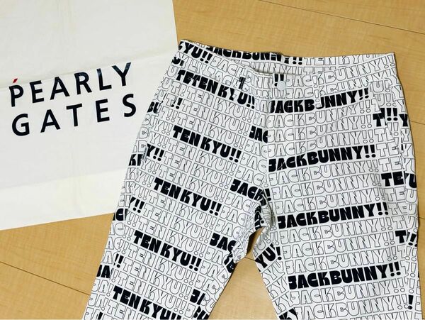 JACKBUNNY ◆ メンズ用ストレッチパンツ ◆ Mサイズ◆ ジャックバニー ◆ 春夏用パンツ ◆ TEN KYU!! ◆美品