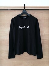 即決　アニエスベー　ロゴ　カットソー 3 長袖Tシャツ_画像2