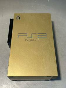 PlayStation2 本体 機動戦士Zガンダム百式ゴールドパック PS2 中古現状 ジャンク