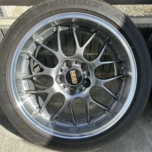 BBS RS-GT 18×8J +40 18x9J +45 ダイヤモンドブラック×シルバーダイヤカット DB-SDC 114.3 5H 225/45R18 245/40R18の画像6