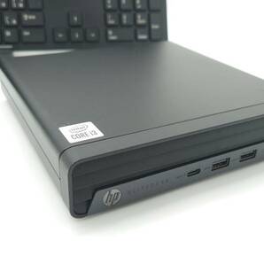 【良品】HP EliteDesk 800 G6 Desktop Mini 小型PC Core i3-10100T 3.0GHz メモリ8GB M.2SSD 256GB windows11 キーマウス付属の画像2