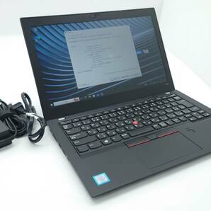 【良品】Lenovo ThinkPad X280 20KE-S0PC00 12.5型 Core i5-8350U 1.7GHz メモリ8GB ストレージSSD256GB windows10 リカバリ カメラ Wi-Fiの画像1