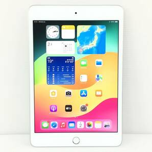 〇【美品】au iPad mini 第5世代 Wi-Fi+Cellularモデル 256GB A2124(MUXD2J/A) シルバー 〇判定 動作品の画像2