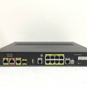 〇 Cisco シスコ 800 シリーズ C891FJ-K9 サービス統合型ルーター ACアダプター付属 動作品の画像5