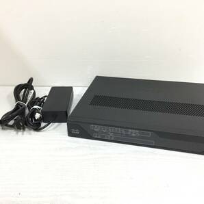 〇 Cisco シスコ 800 シリーズ C891FJ-K9 サービス統合型ルーター ACアダプター付属 動作品の画像1