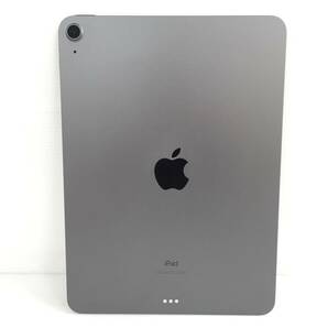 〇Apple iPad Air 第4世代 Wi-Fiモデル 64GB A2316(MYFM2J/A) スペースグレイ 動作品 ※難ありの画像8
