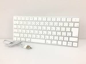 〇【良品】Apple 純正 Magic Keyboard A1644 日本語（JIS）ワイヤレスキーボード 動作品