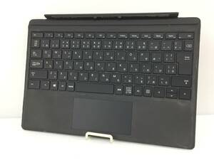 〇Microsoft Surface Pro 純正キーボード タイプカバー Model:1725 ブラック 動作品