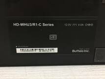 〇BUFFALO バッファロー HD-WH8TU3/R1-C 外付けハードディスク ケースのみ HDD無し ※通電のみ確認_画像6