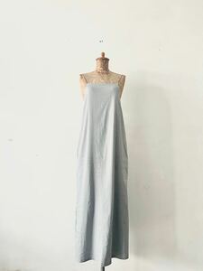 【美品】WHYTO.　 BACK CIRCLE DRESS　キャミソールワンピース