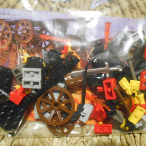 LEGO 6027 コウモリ軍団の馬車 Bat Lord's Catapult 廃盤品 箱なし未組立ての画像2