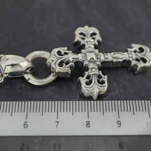 クロムハーツ★ CHROME HEARTS /フィリグリーペンダントwithベイル/新品加工/ボールチェーン/インボイス/１円からの画像3