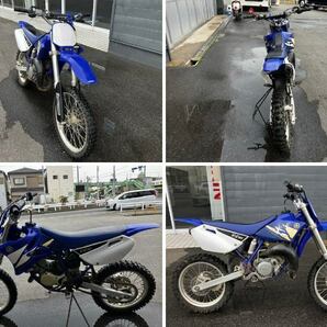 大阪0418OD2♪YAMAHA ヤマハ YZ85LW CB05C エンジン実動 2003年 水冷 2スト 84cc モトクロス オフロード 売切り!の画像3