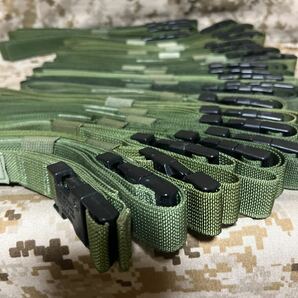 アメリカ軍、実物MOLLE 官給品、STRAPS. LASHING NSN8465-01-465-2095 DAAK60-97-Ｄ-9302 長さ1m 70㎝ 24本 新品未使用品の画像2