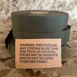 America army, Ground Self-Defense Force, the truth thing, fixtures . taking . specification tape OD, width 2.5., length roll,3ps.@, use material remainder, America. military Event buy goods 