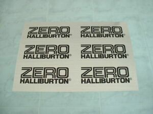  Zero is li sticker 6 sheets SET not for sale rare goods 