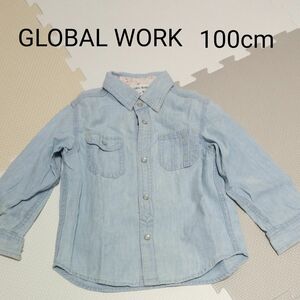 GLOBAL WORK　シャツ　Sサイズ(100cm)
