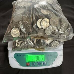 【NCY0035】アメリカ 821ドル まとめて 総重量17.5kg 外国コイン 1ドル 50セント 25セント 古銭 硬貨 貨幣 お金 銀貨 金貨 骨董品 の画像9
