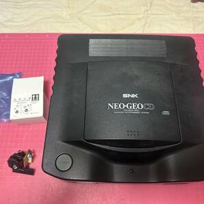 ジャンク品 NGCD CD-T01 ネオジオCD 本体のみ 後期 純正ピックアップレンズ付き NEOGEO-CD neo-geo SNK 中古 送料無料 の画像1