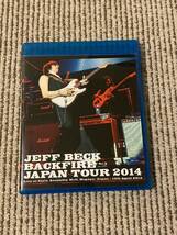 Jeff Beck 「BACKFIRE JAPAN TOUR 2014」 1BD-R_画像1