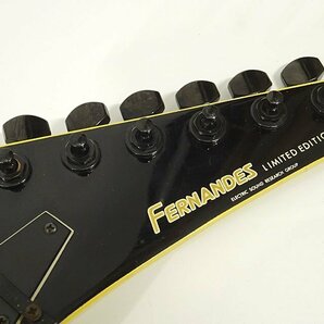 緑屋Re■ フェルナンデス フライングV ランディV スルーネック Fernandes Limited Edition エレキギター h/hg/4-276/27-1#ヤマト200の画像5