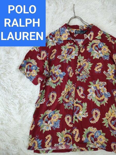 ポロラルフローレン　アロハシャツ　ウクレレ　花柄　ポロスポーツ　ポロベア POLO RALPH LAUREN SPORT RRL RLX