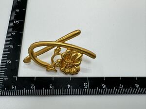 【0315】ヴィンテージ アクセサリー KENZO ケンゾー　ピンブローチ　1円から