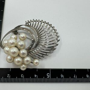 【0420】ヴィンテージ アクセサリー 田崎   タサキ TASAKI ブローチ 1円からの画像2