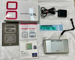 1円～　任天堂 DS ニンテンドーDS シルバー 箱付 NINTENDO Nintendo ニンテンドー 初期型　電源確認済