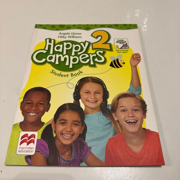 子ども英会話 HAPPY CAMPERS LEVEL 2 STUDENT FLIPBOOK