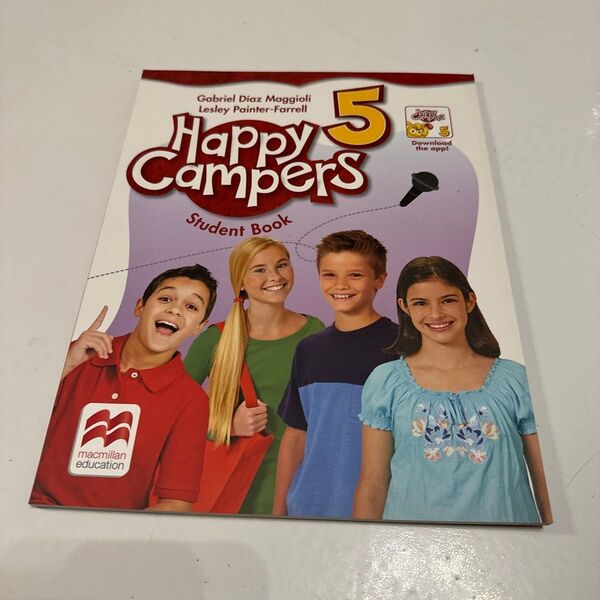 子ども英会話 HAPPY CAMPERS LEVEL 5 STUDENT FLIPBOOK