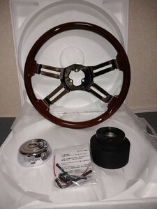 ＢＲＣ ウッドSteering　Isuzu　Airbagincludedvehicle用Steeringボス　set　Giga　Forward　320　デコトラ