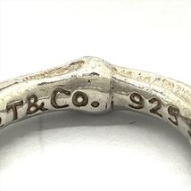 ティファニー Tiffany&Co. バンブー リング 指輪 約4号 SV925 シルバー 4.7g アクセサリー レディース_画像9