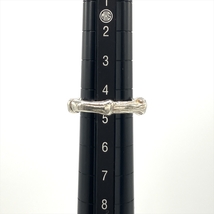 ティファニー Tiffany&Co. バンブー リング 指輪 約4号 SV925 シルバー 4.7g アクセサリー レディース_画像7