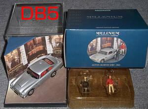 MILLENIUM 1/43 007 アストンマーチン DB5 シルバー 1964 AstonMartin 007 ミレニアム